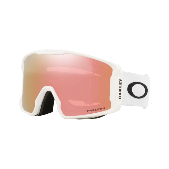 Oakley Line Miner L – Matte White / Prizm Snow Rose Gold Iridium