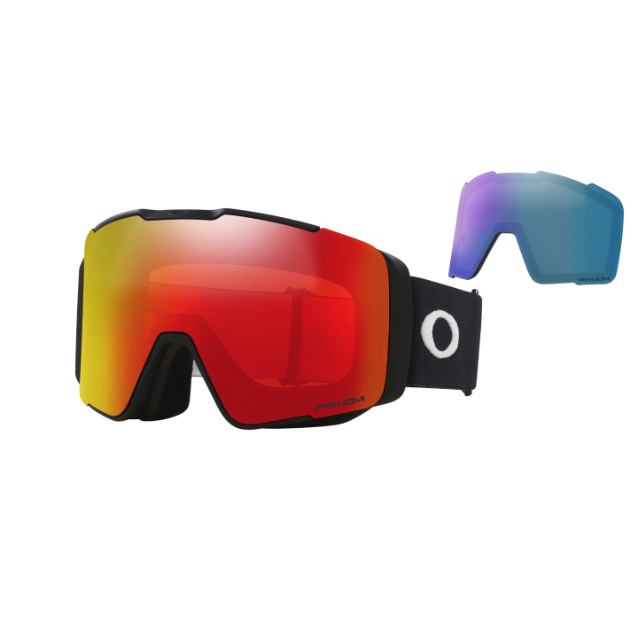 Oakley Line Miner Pro L – Matte Black / Prizm Snow Torch Iridium + Prizm Snow Iced Iridium