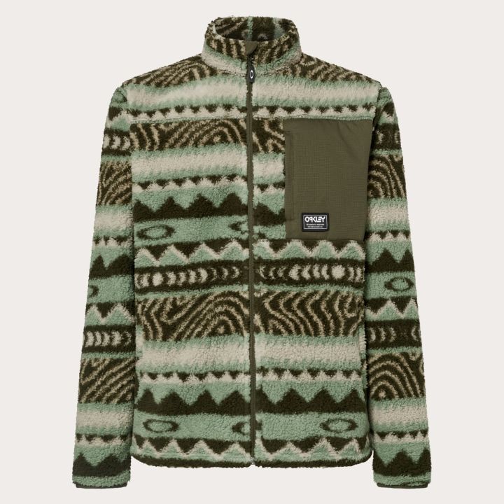 Oakley Mountain Fire Sherpa – Green Norway Pattern
