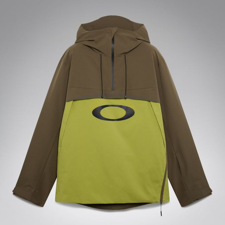 Oakley Timberline Shell Anorak – Deep Olive/Cactus