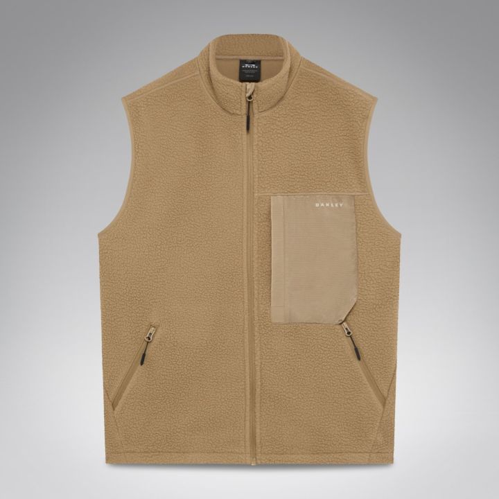 Oakley Snowdrift Sherpa Vest – Pebble