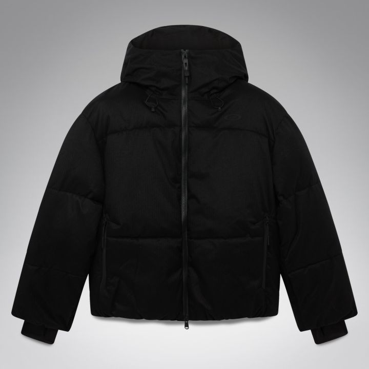 Oakley Women's Icicle Cropped Jacket – Pitch Black