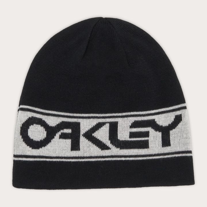 Oakley Tnp Reversible Beanie – Blackout/White