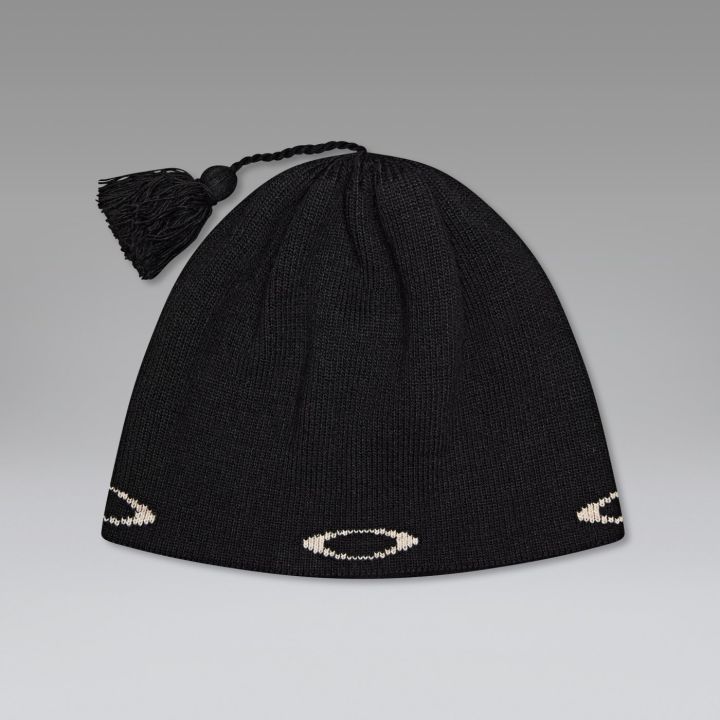Oakley Tc Nordic Tassle Beanie – Pitch Black