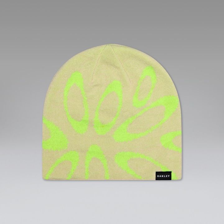 Oakley Ellipse Graphic Beanie – Mist/Neon Yellow