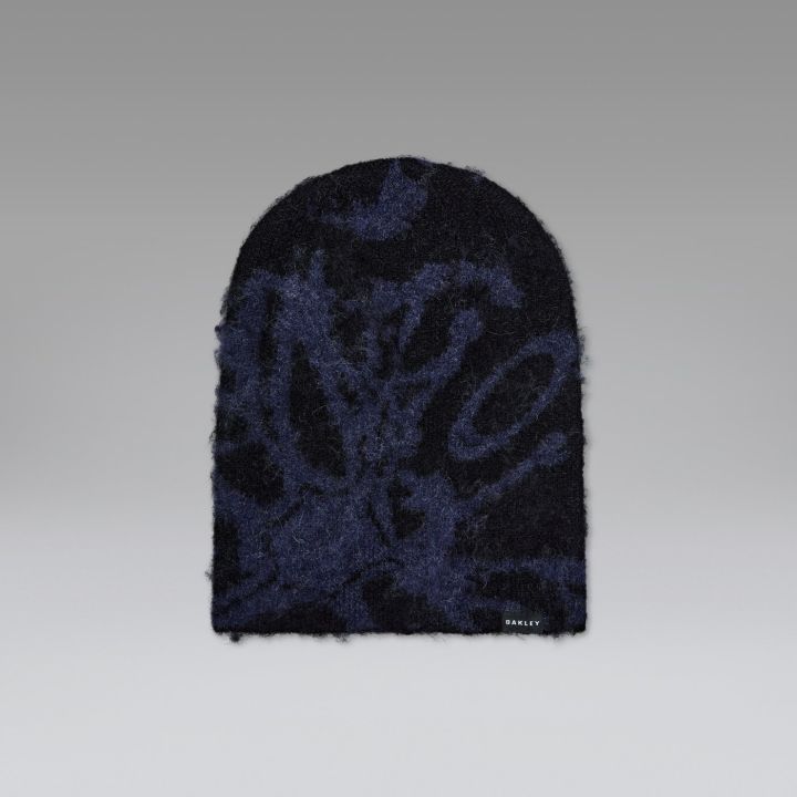 Oakley Brushed Graphic Beanie – Pitch Black/Graphite