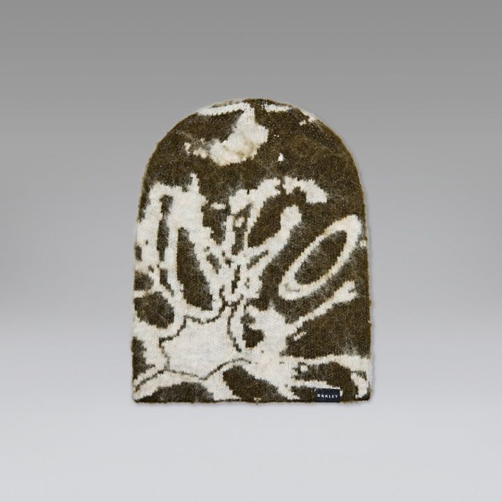 Oakley Brushed Graphic Beanie – Deep Olive/Mist