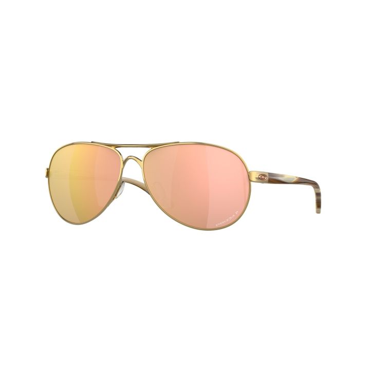 Oakley Feedback – Polished Gold / Prizm Rose Gold Polarized