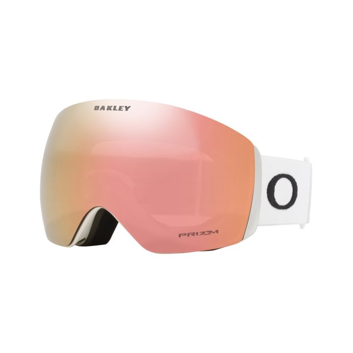 Oakley Flight Deck L – Matte White / Prizm Snow Rose Gold Iridium
