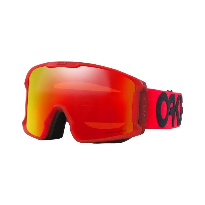 OAKLEY LINE MINER L – MATTE REDLINE / PRZM SNOW TORCH IRID