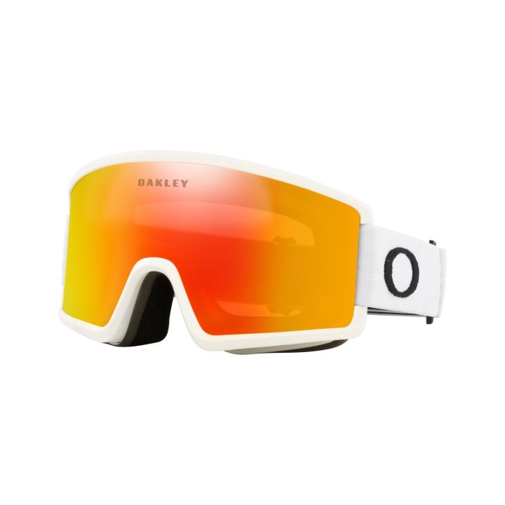 Oakley Target Line L – Matte White / Fire Iridium
