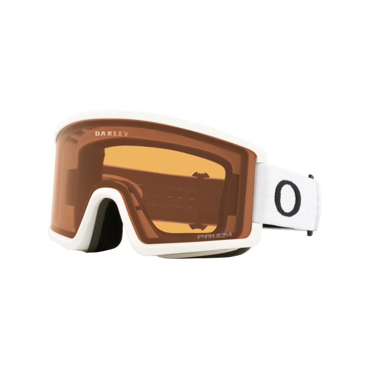 Oakley Target Line L – Matte White / Prizm Snow Persimmon