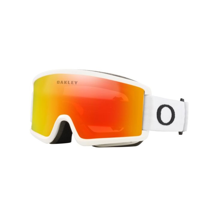 Oakley Target Line S – Matte White / Fire Iridium
