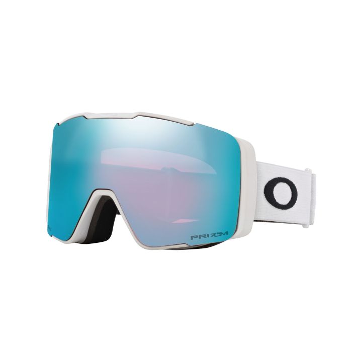 OAKLEY LINE MINER PRO M – MATTE WHITE / PRZM SNOW SAPPHIRE IRID PRZM SNW ICED IRID