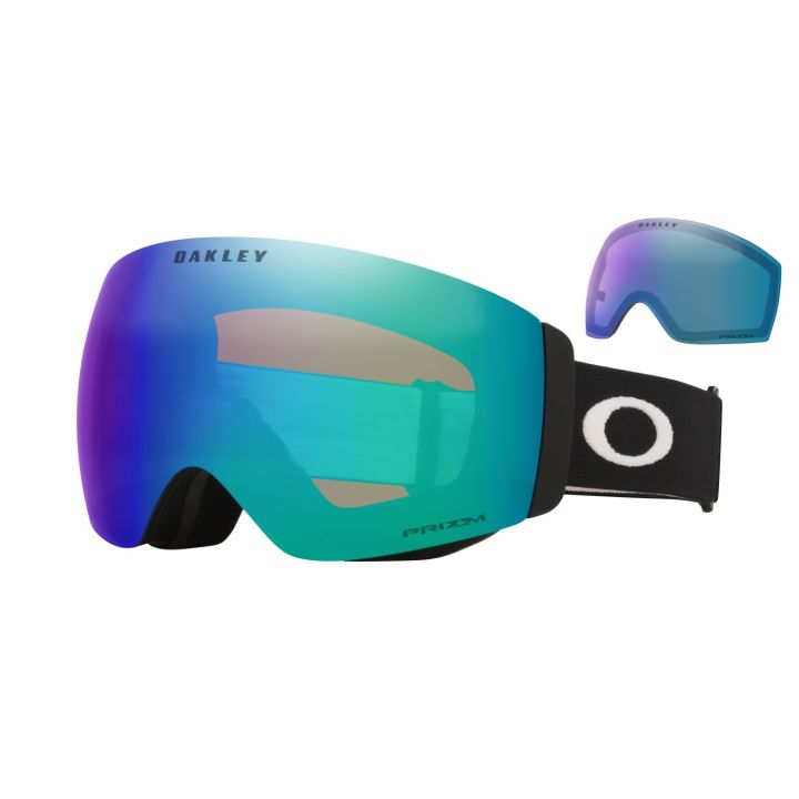 Oakley Flight Deck Pro M – Matte Black / Prizm Snow Argon Iridium + Prizm Snow Iced Iridium