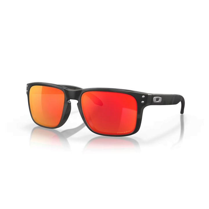 OAKLEY HOLBROOK – MATTE BLACK CAMO / PRIZM RUBY