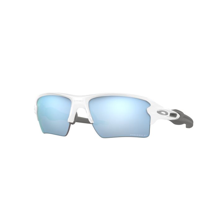 Oakley Flak 2.0 XL – Polished White / Prizm Deep Water Polarized