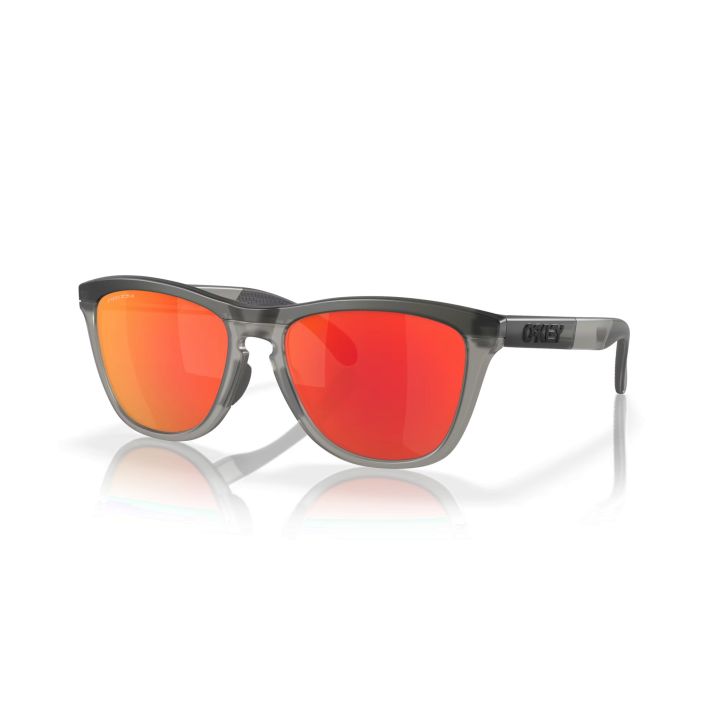 OAKLEY FROGSKINS RANGE – MATTE GREY SMOKE GREY INK / PRIZM RUBY