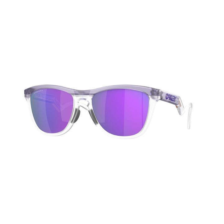 Oakley Frogskins Hybrid – Matte Lilac/Prizm Clear / Prizm Violet