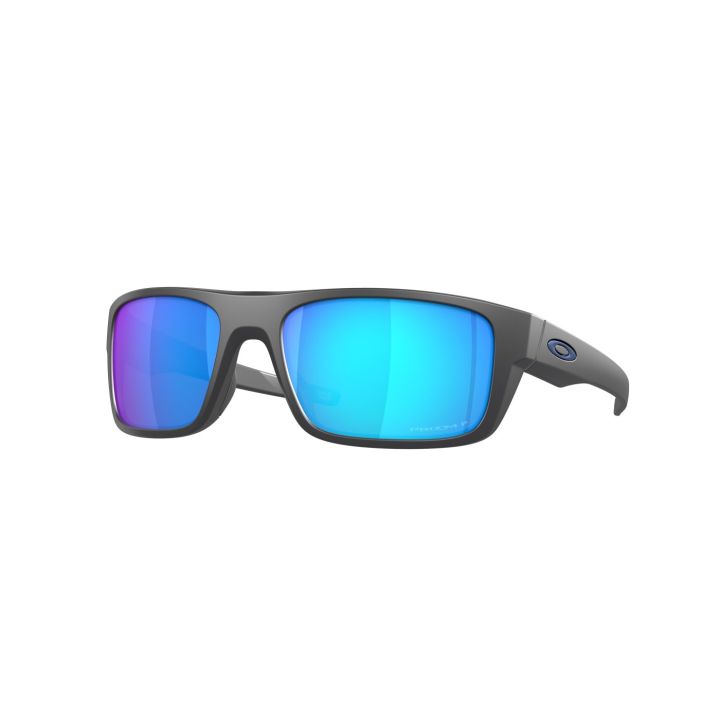 Oakley Drop Point – Matte Dark Grey / Prizm Sapphire Polarized