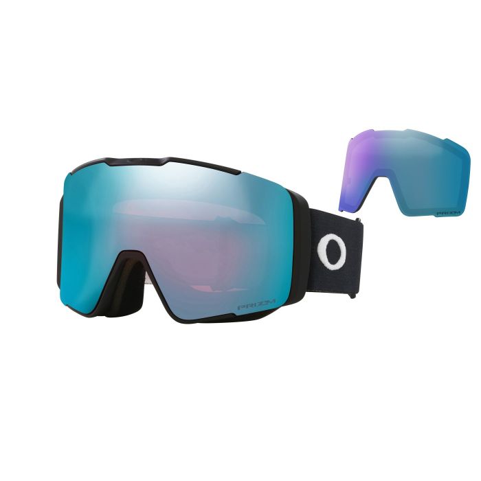 Oakley Line Miner Pro L – Matte Black / Prizm Snow Sapphire Iridium + Prizm Snow Iced Iridium